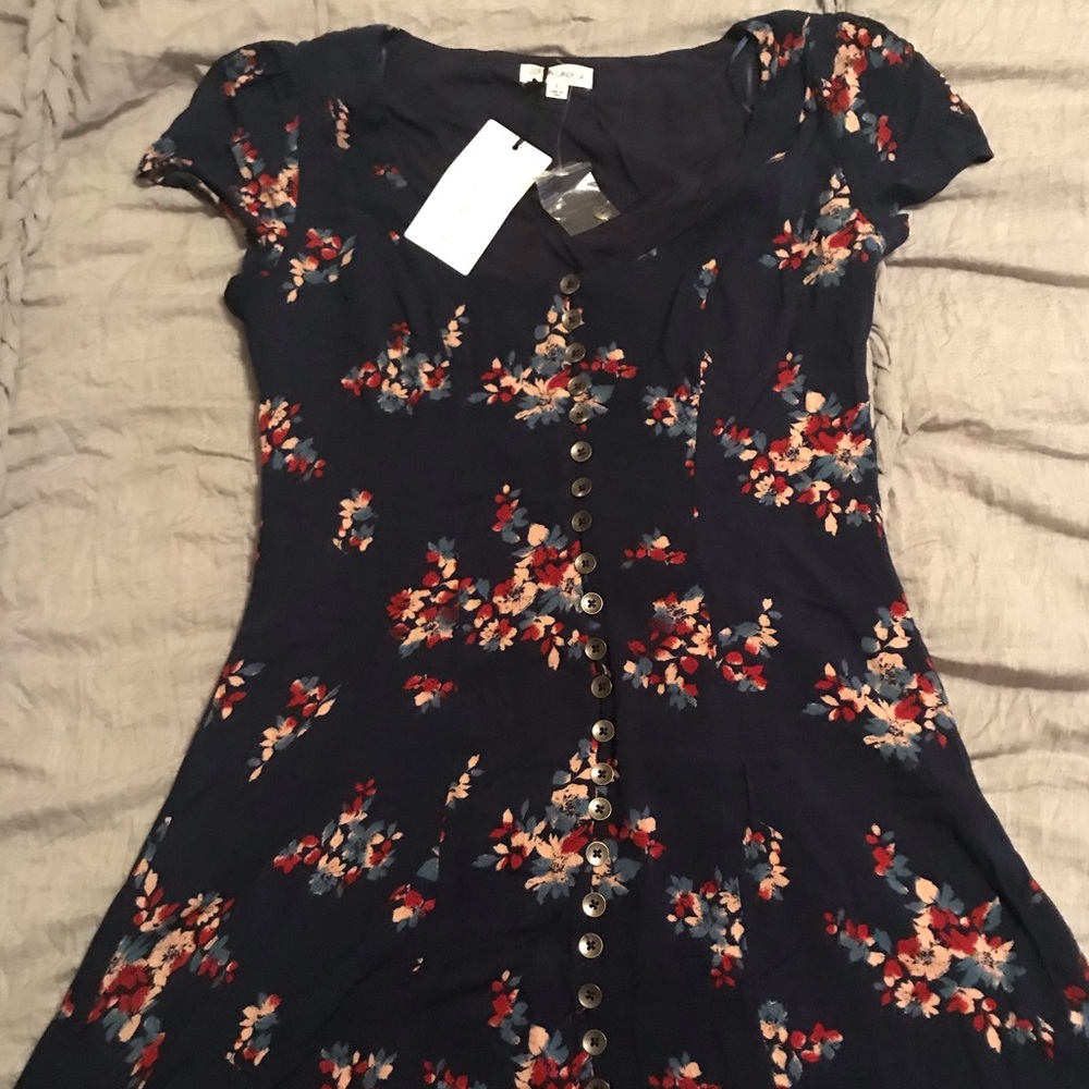Magic Night Floral Babydoll Dress